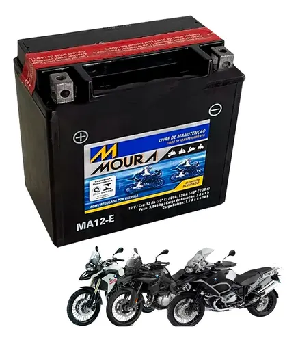 Moto bateria 12v bmw hotsell