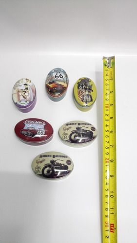 Imagen 5 de 5 de Cofre Pastillero Retro Metal Spain Precio X C/u
