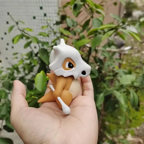 Bonita Figura De Acción De Pokémon Cubone De Pocket Monsters