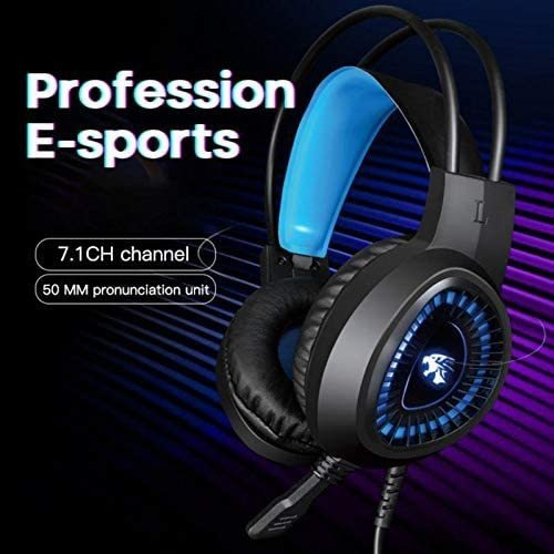 Imagen 5 de 9 de Auricular Gamer Headset Red L33.5 + Interfaz Usb 3.5 Rot 7.1