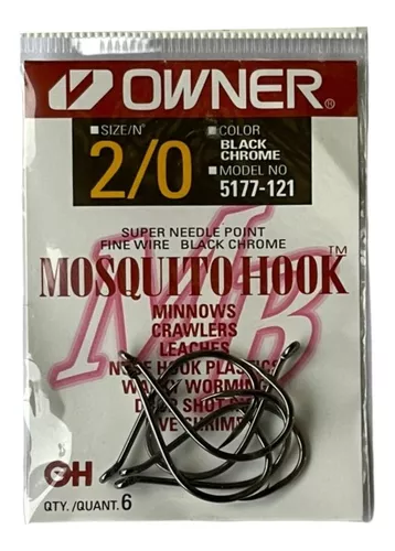 Anzuelos Owner Mosquito Hook 5177-101 # 2/0