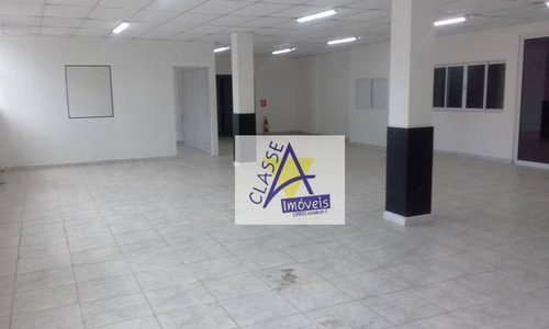 Imagem 3 de 11 de Galpão Para Alugar, 2055 M² Ribeirao Pires Por R$ 20.000/mês - Jardim Pastoril - Ribeirão Pires/sp - Ga0094