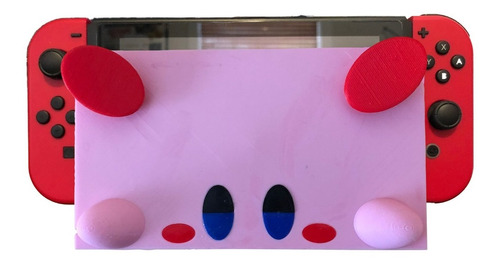 Cover Kirby Full Body Nintendo Switch Dock Pixelados_
