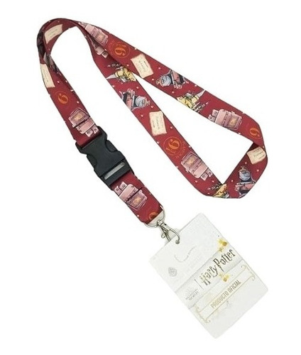 Lanyard Llavero Cinta Harry Potter Plataforma 9 3/4 Oficial