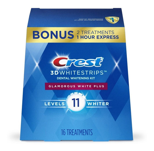 Crest 3d Whitestrips Blanqueamiento De Dientes Tiras