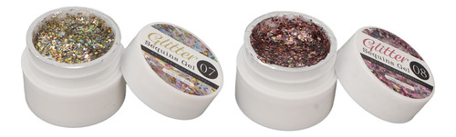 Sistema Del Esmalte De Uñas Del Gel Del Brillo Esmalte De