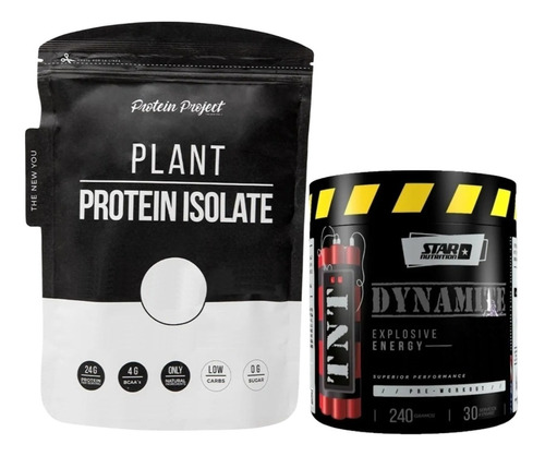 Tnt Dynamite Star + Proteína Vegetal Plant Protein Vegana 