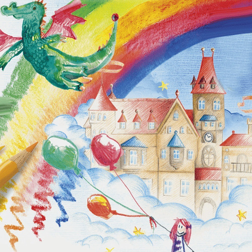 Kit 12 Ecolápices Faber Castell De Colores 2 Grafitos + Accs