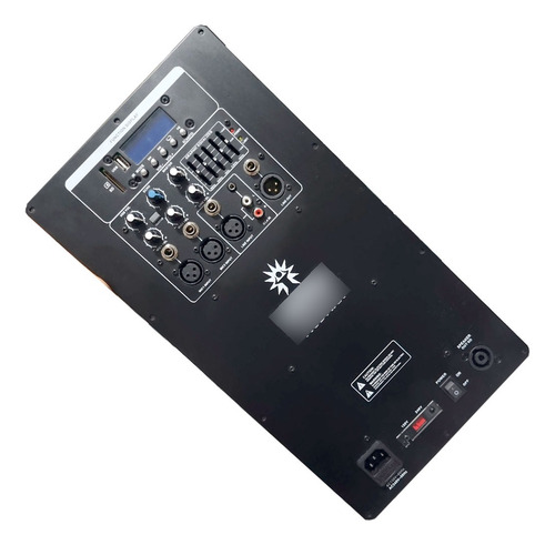 Modulo 600w Rms Amplificado Profesional Digital Crossover