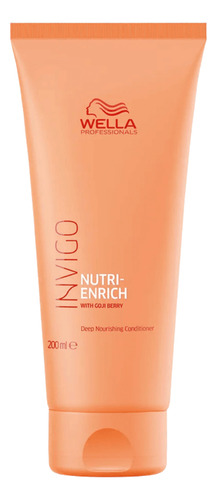 Wella Invigo Acondicionador Nutri Enrich Nutricion 200ml 3c