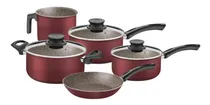 Comprar Jogo De Panelas Texture Antiaderente 5 Pcs Teflon Tramontina