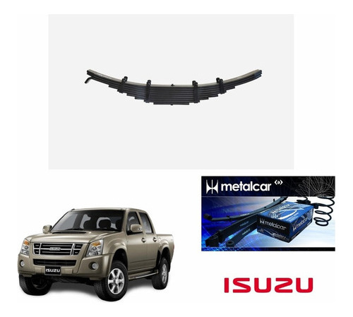 Resorte Ballesta Tras Chevrolet Luv Dmax 3.5 05-13