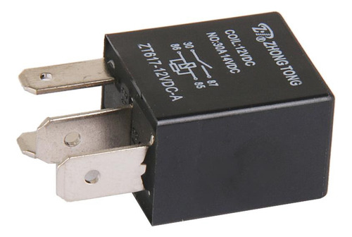 2pcs Ventas Negro Dc 12v 30a Premium Relay 4p Para Óvil