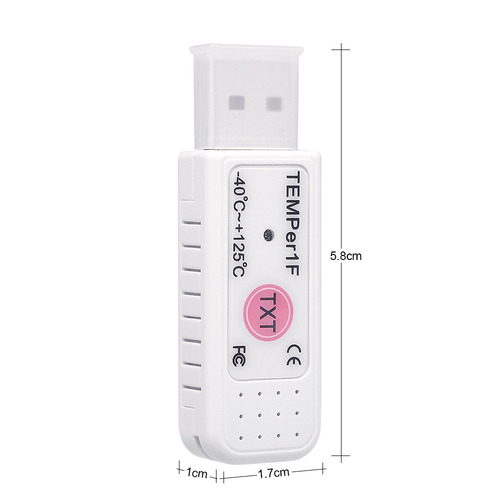 Sensor Temperatura Termômetro Usb Pcsensor Dados Logger