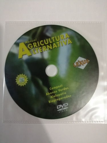 Manual De Agricultura Alternativa, de Lexus Editores. Editorial LEXUS, tapa blanda