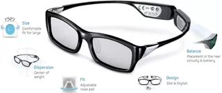 Lentes Gafas 3d Samsung Para Tv Active Glasses Ssg-3100bgb