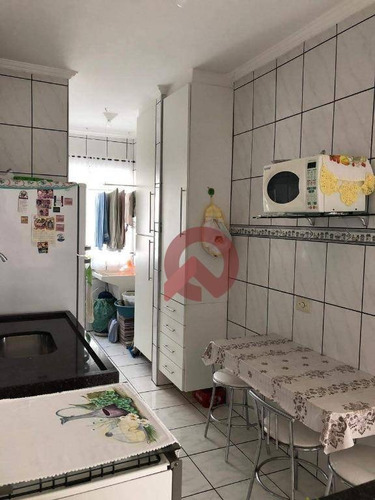 Imagem 11 de 12 de Apartamento Com 1 Dormitório À Venda, 48 M² Por R$ 170.000,00 - Tupi - Praia Grande/sp - Ap2525
