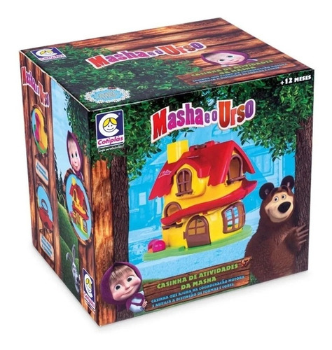 Brinquedo Casa De Atividades Masha E O Urso 2401 Cotiplás