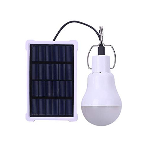 Lámpara Solar Recargable Portátil Con Control Remoto