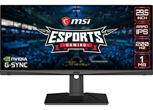 Msi Full Hd Rapid-ips 1ms 2560 X 1080 Ultra Wide 200hz Frecu