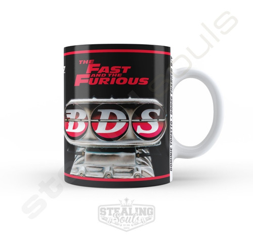 Taza Fast & Furious / Rapido Y Furioso - Dominic Toretto - Dodge Charger R/t - Cine / Pelicula / Coleccion