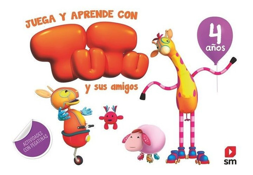 Libro Cuaderno De Actividades Tutu 4 Aã¿os