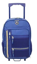 Comprar Mochila De Carrito Chenson 5 Cierres Azul