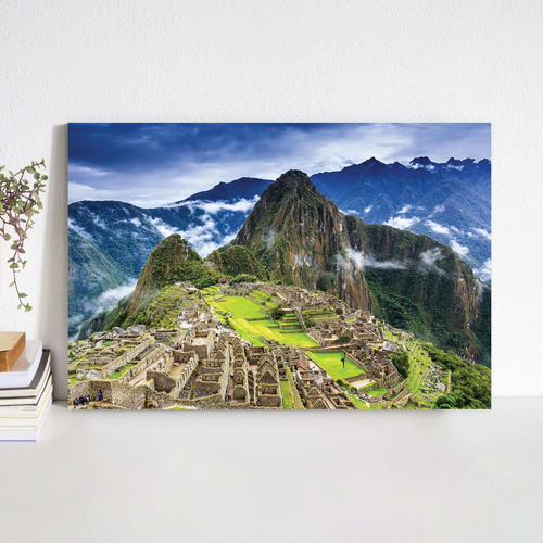 Placa Decorativa Paisagem Peru Machu Picchu 20x30cm