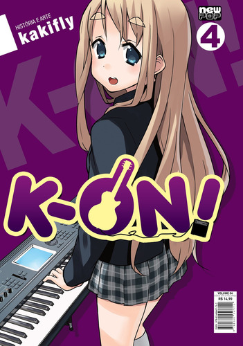 K-on! - Volume 04: K-on! - Volume 04, De Kakifly. Série Não Aplica, Vol. Não Aplica. Editora Newpop, Capa Mole, Edição Unica Em Português