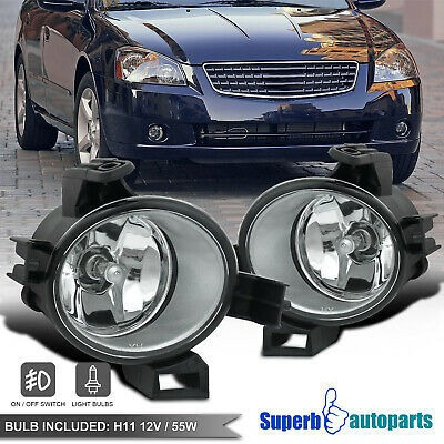 Fits 2005-2006 Nissan Altima 04-06 Quest Fog Lamps Front Spa