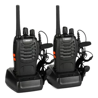 Walkie Talkie Radio Pack 2 Unid Portatil Transmisor Receptor