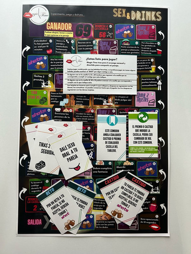 Juego De Mesa Calentometro Para Parejas Original Versión Esp