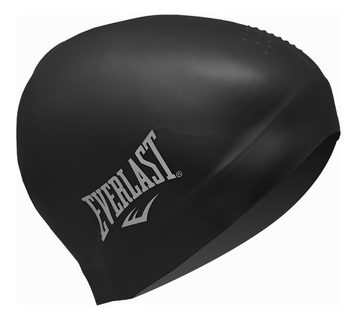 Gorra Natacion Pelo Largo Silicon Everlast Color Negro