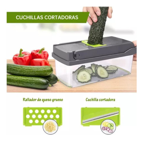 .rallador Y Cortador, Picador Manual De Verduras Y Frutasv