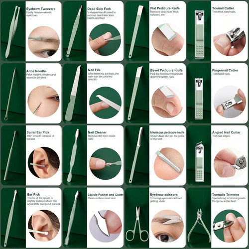 Alicate Profissional De Corte E Corte De Unhas Para, 16 Unid