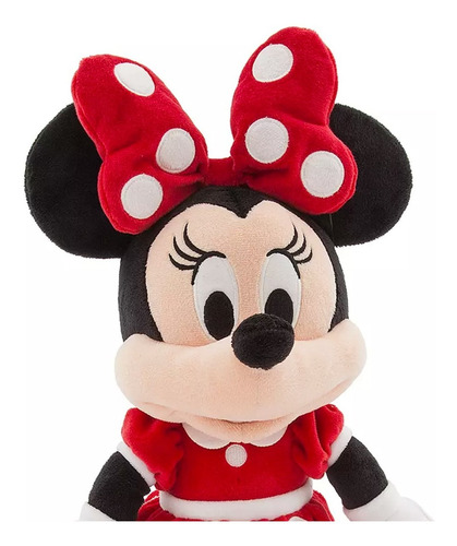 Imagem 2 de 4 de Pelúcia Minnie Vestido Vermelho Original Disney Store Média