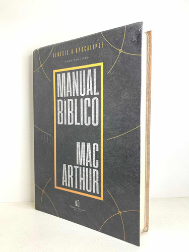 Livro Manual Bíblico Macarthur Gênesis À Apocalipse