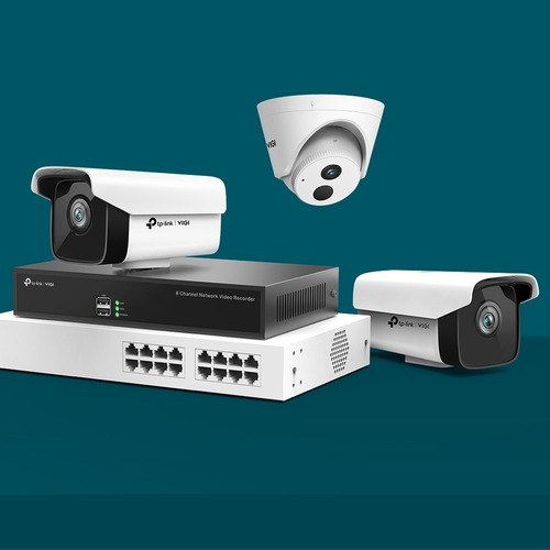 Imagen 6 de 7 de Grabador Nvr Tplink Vigi Nvr1008h 8 Canales Ip Hasta 5mp