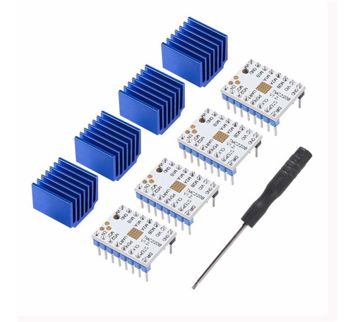 4pcs 3d Printer Stepper Motor Driver Tmc2208 V1.2 Stepstick 