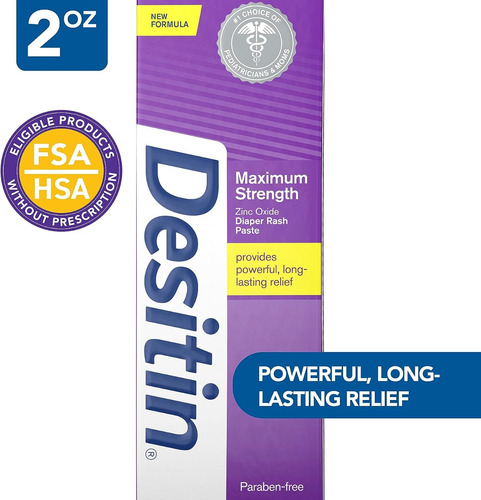 Desitin Crema Para Rozadura De Pañal Para Bebe 136g