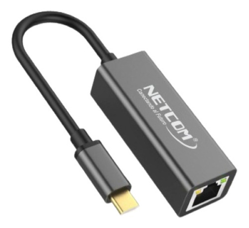 Adaptador Usb 3.1 Tipo C A Rj-45 Ethernet 10/100/1000 Netcom