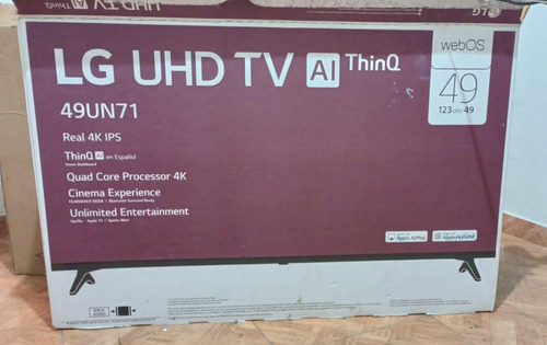 Televisor LG Pantalla Plana 49 