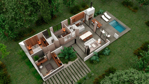 Imagen 10 de 18 de Emprendimiento Venta De 3 Y 4 Ambientes En Barrio Privado La Laguna Azul Canning Pozo