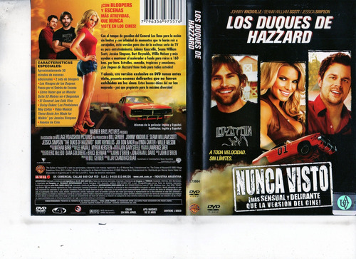 Los Duques De Hazzard (2005) - Dvd Original - Mcbmi (Usado)