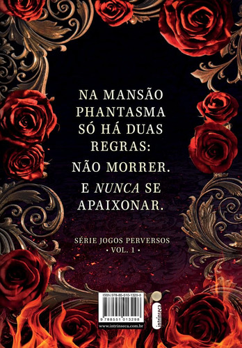 Phantasma: Jogos Perversos Vol. 1, De Kaylie Smith. Editorial Intrínseca, Capa Mole, Edição 1 em Português, 2025