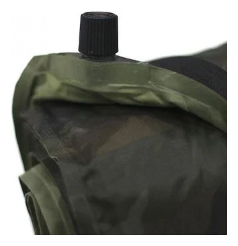 Kit 2 Colchões Auto Infláveis Klush Verde Com Travesseiro