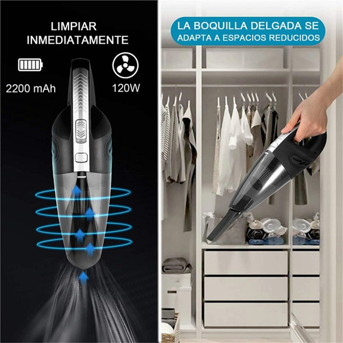 Aspirador De Mano Portátil Para Hogar Y Automóvil R-6053