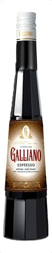 Licor Galliano Espresso Intense Dark Roast Botella 500ml