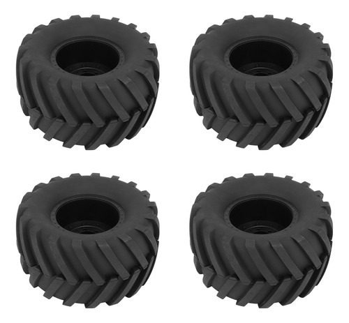 Neumáticos De Coche Rc, 4 Unidades, Con Cubo De Plástico, Ru