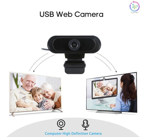 Webcam Para Computador E Notebook 640p Hd Com Microfone Zem